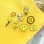 pin smileys collection de 8 broches