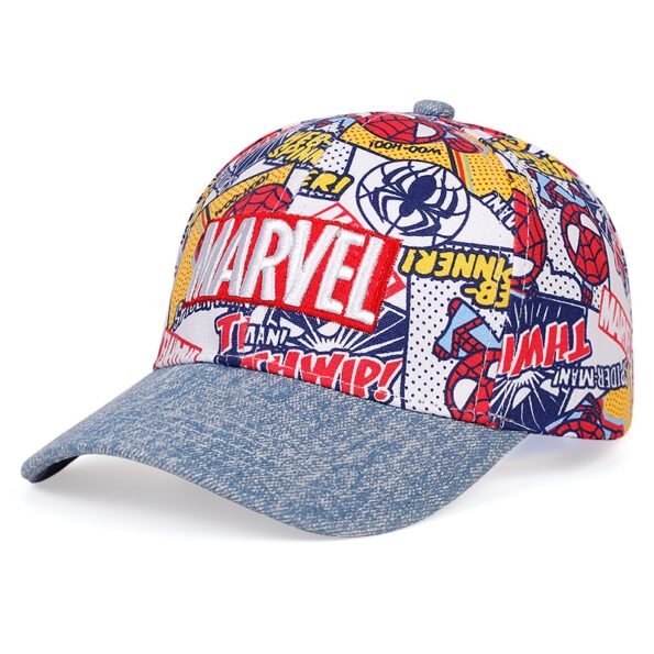Casquette de Baseball Disney Marvel pour enfants chapeau ajustable brod avec texte chapeau de Super h 1