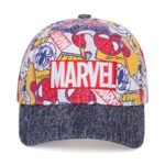 Casquette de Baseball Disney Marvel pour enfants chapeau ajustable brod avec texte chapeau de Super h