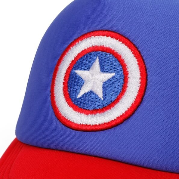 Casquette de Baseball brod e pour enfants chapeau de super h ros Captain America Disney Marvel 5