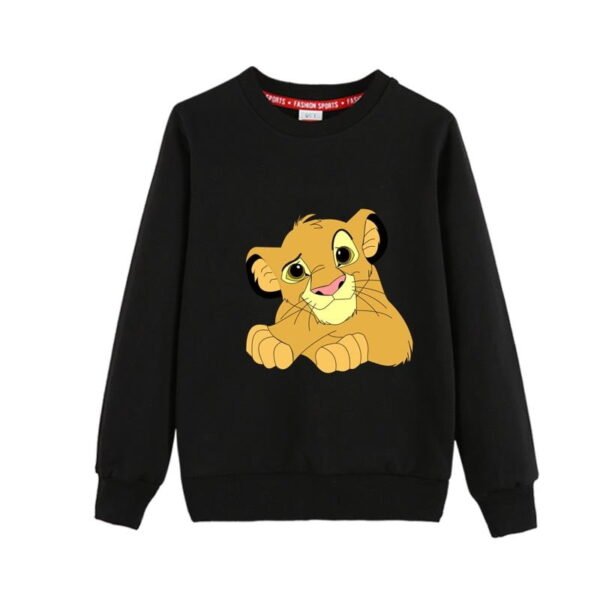 Sweat shirt manches longues Roi Lion pour enfants v tements gar ons et filles saison printemps 1
