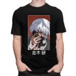 T shirt homme Ghoul Ken Kaneki v tement Manga japonais en coton pr r tr ci
