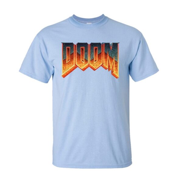 Doom T shirt manches courtes pour hommes 100 coton col ras du cou de styliste vente 3