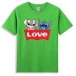T-shirt Disney Stitch Love