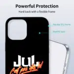 Coque iPhone JUL C’est Pas Des Lol en verre trempé