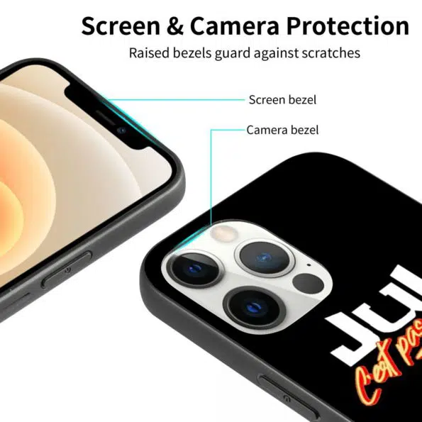 Juillet C est Pas Des Lol coque en verre TPU pour iPhone 12 11 Xs Xr 4