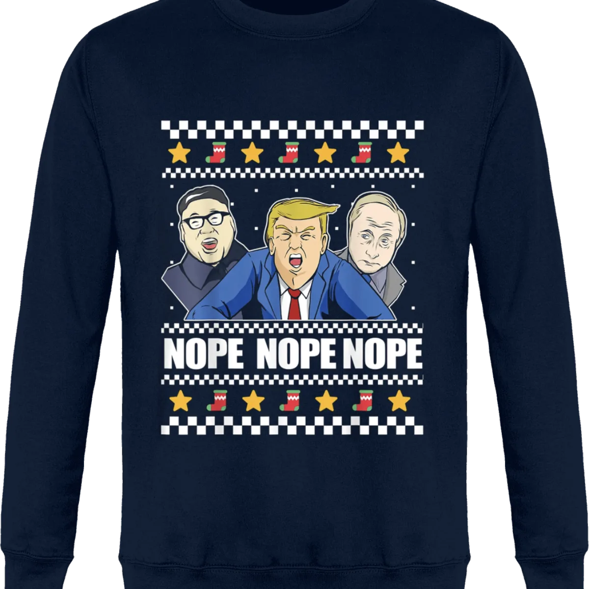 Sweat Noël Poutine Trump Kim Jung