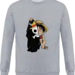 Sweat One Piece Luffy Drapeau