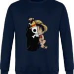 Sweat One Piece Luffy Drapeau