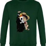 Sweat One Piece Luffy Drapeau