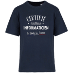 T-shirt oversize Meilleur informaticien de France