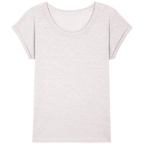 t shirt manches repliees stella rounder blanc
