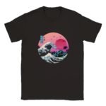 T-shirt Grande vague Kanagawa Rétro