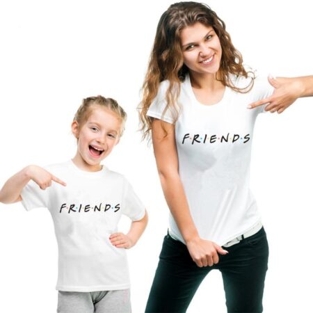T-shirt assorti mère fille ou fils Friends