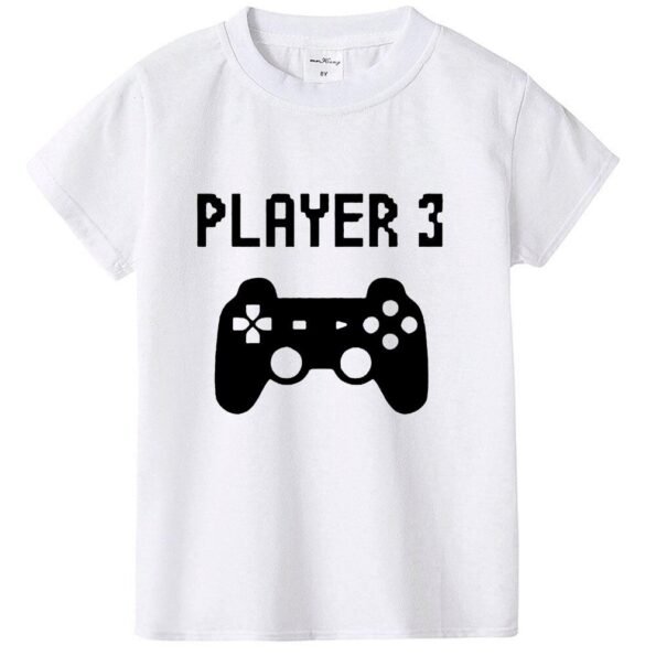 T-shirts assortis Matchy Matchy Manette de jeux Player