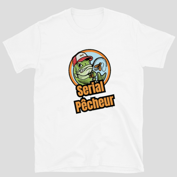 t shirt serial pecheur personnalisé