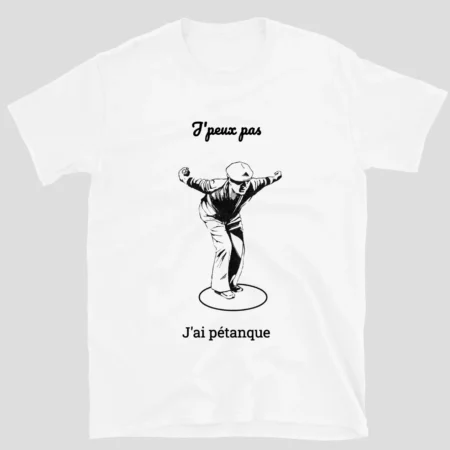 tee shirt personnalisé pétanque