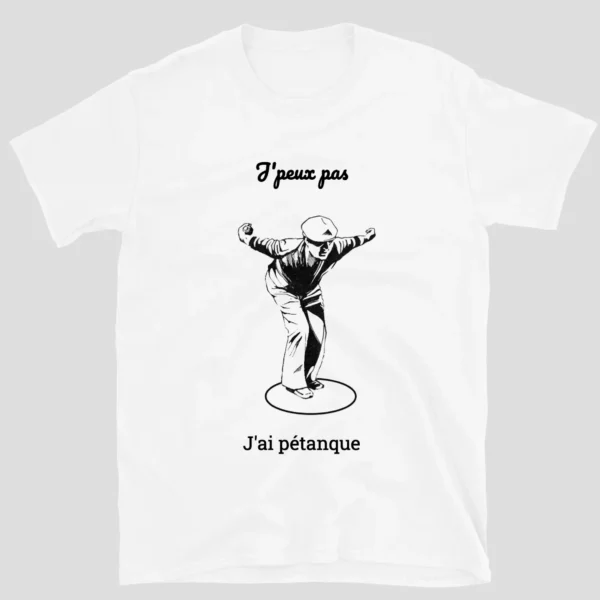 tee shirt personnalisé pétanque
