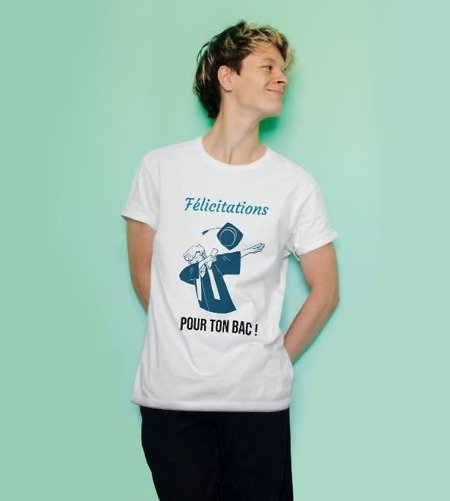 T-shirt personnalisé Diplôme