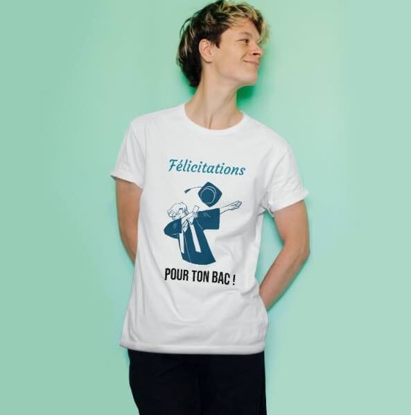 T-shirt personnalisé Diplôme