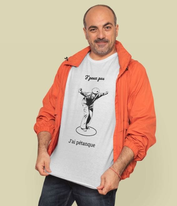 T-shirt personnalisé Pétanque