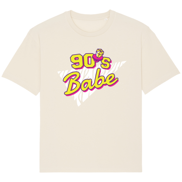 T-shirt 90’s Babe – Natural Raw – Face