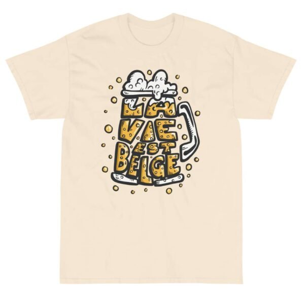 T-shirt Bière La vie est belge