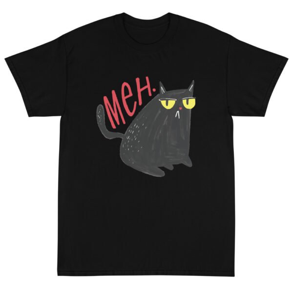 T-shirt Drôle Chat noir