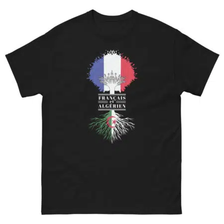 T-shirt Français et Algérien