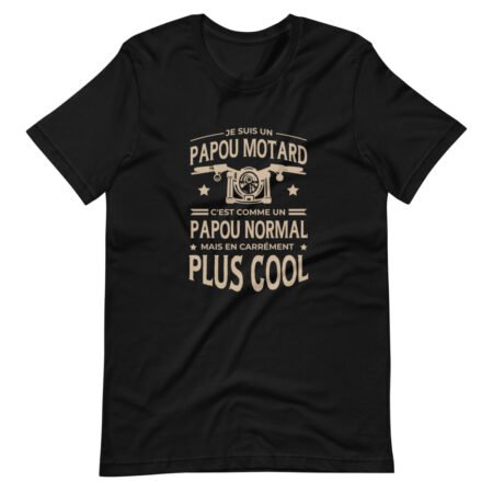 T-shirt Papou Motard Cool