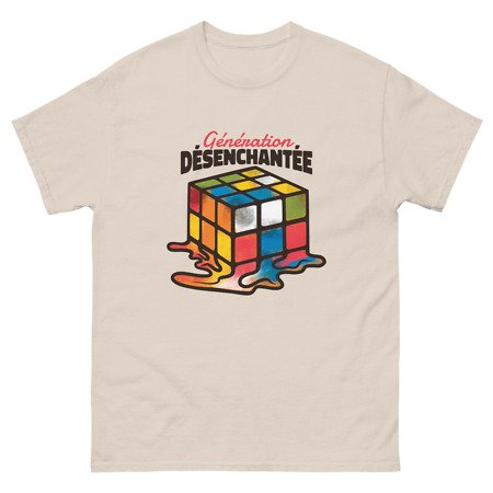 T-shirt Rubik's cube Génération Désenchantée