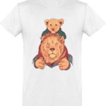 T-shirt Papa Lion