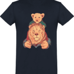 T-shirt Papa Lion