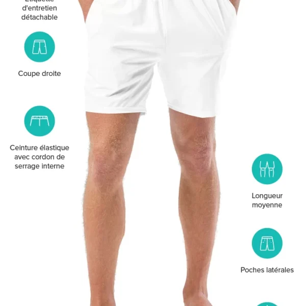 Short de bain personnalisé homme Premium