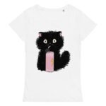 T-shirt Chat Noir Milkshake