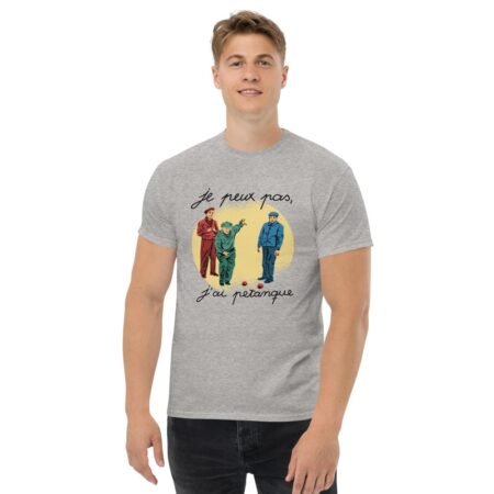 T-shirt J'peux pas pétanque