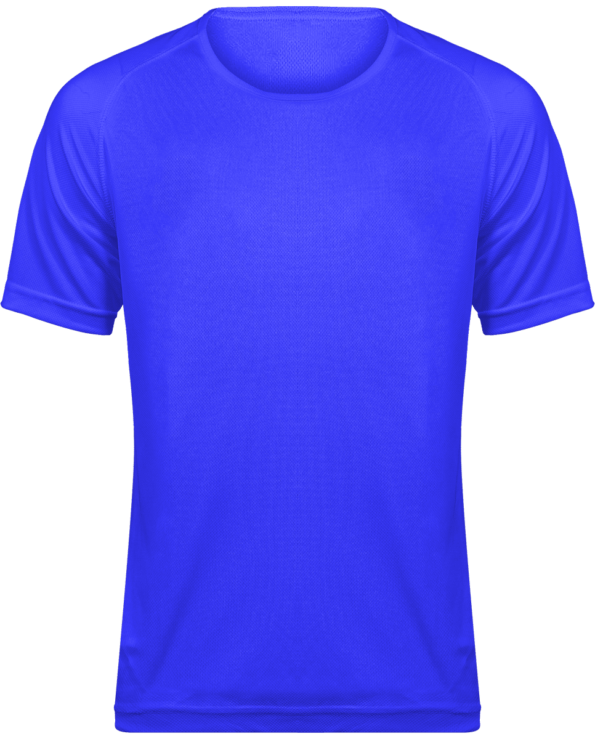 T-shirt Sport Homme – Sporty Royal Blue – Face