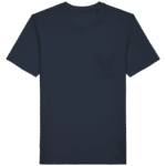 T-Shirt Unisexe Poche – Stanley Creator Pocket – French Navy – Face