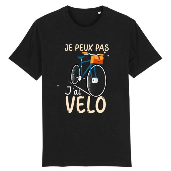 T-shirt Je peux pas j'ai vélo