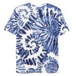 Privé : T-Shirt Full Print TIE & DYE Bleu à personnaliser