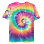 Privé : T-Shirt All over Tie and Dye Hippie personnalisable