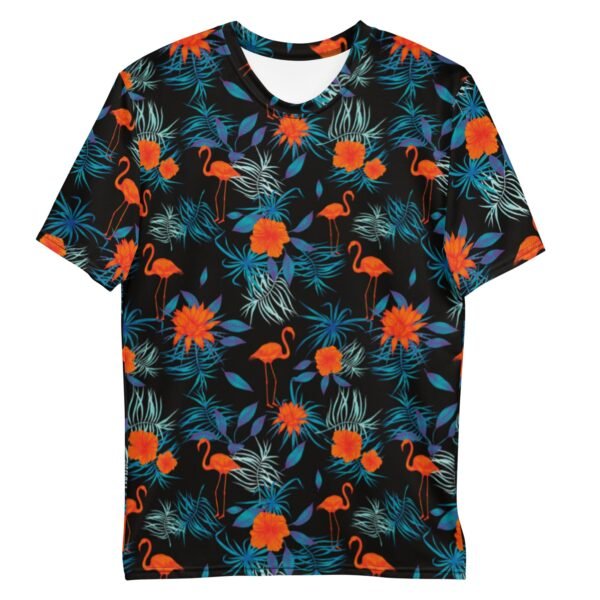 Privé : T-Shirt Flamand Rose Full Print homme à personnaliser