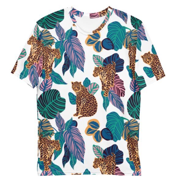 Privé : T-Shirt Full Print Leopard Jungle à personnaliser