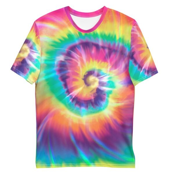 Privé : T-Shirt All over Tie and Dye Hippie personnalisable