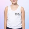 Débardeur fille en coton 1 debardeur fille enfant personnalisé