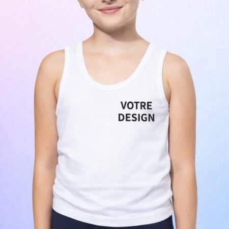 debardeur fille enfant personnalisé