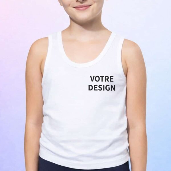 debardeur fille enfant personnalisé