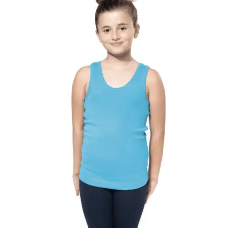 Débardeur fille en coton