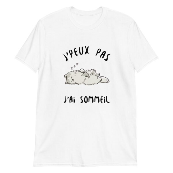 Privé : T-shirt J’peux pas j’ai sommeil