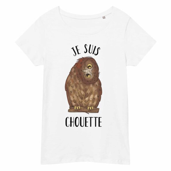 Privé : T-shirt Je suis chouette